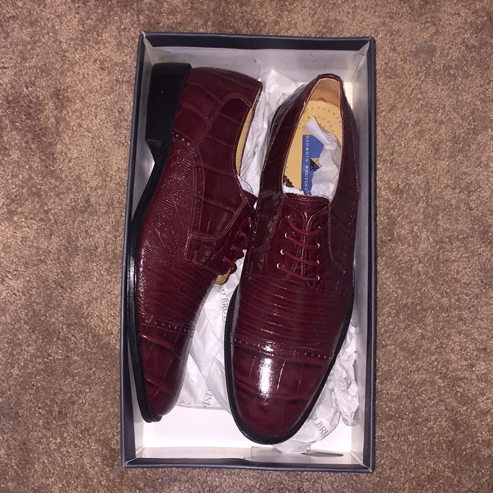 Giorgio Brutini Mens Genuine Leather Dress Shoes